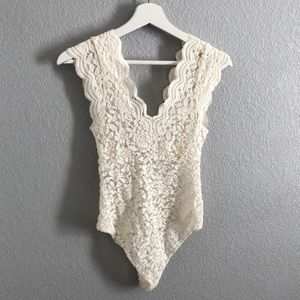 ZARA LACE BODYSUIT